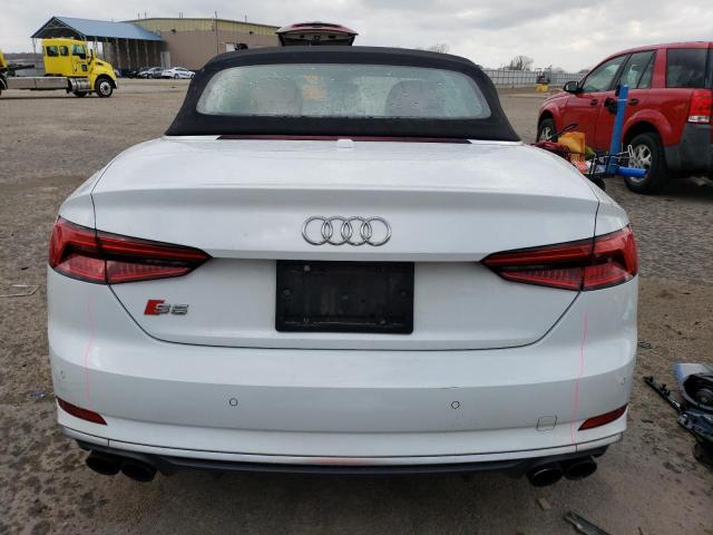 WAU24GF50JN003166 - 2018 AUDI S5 PRESTIGE WHITE photo 6