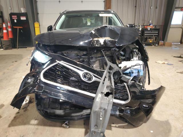 5TDGZRBH5MS550356 - 2021 TOYOTA HIGHLANDER XLE BLACK photo 5