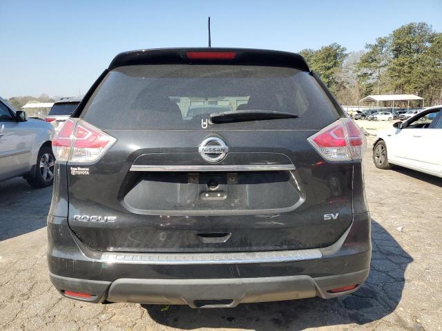 KNMAT2MT0GP665803 - 2016 NISSAN ROGUE S BLACK photo 6