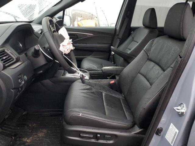 5FNYF8H51NB031394 - 2022 HONDA PASSPORT EXL ლურჯი ფოტო 7