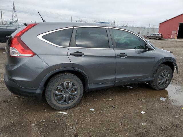 2HKRM4H37DH121750 - 2013 HONDA CR-V LX GRAY photo 3