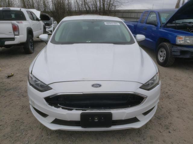 3FA6P0LU7JR188172 - 2018 FORD FUSION SE HYBRID WHITE photo 5