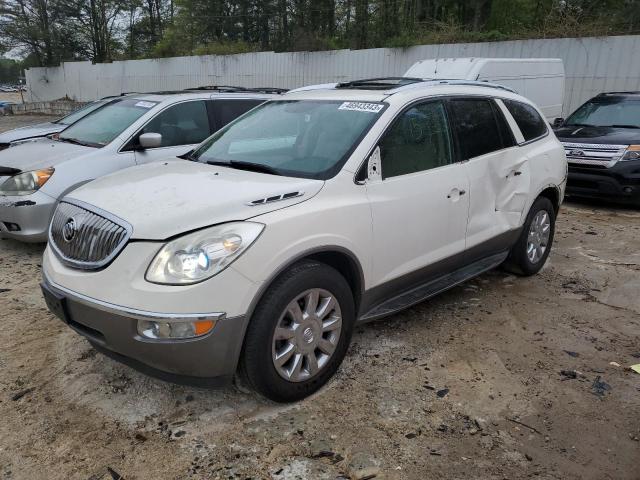 5GAKRBED9BJ321362 - 2011 BUICK ENCLAVE CXL WHITE photo 1