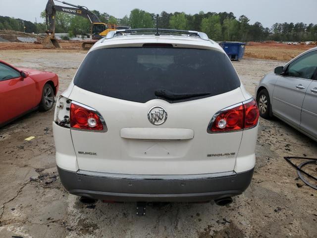 5GAKRBED9BJ321362 - 2011 BUICK ENCLAVE CXL WHITE photo 6