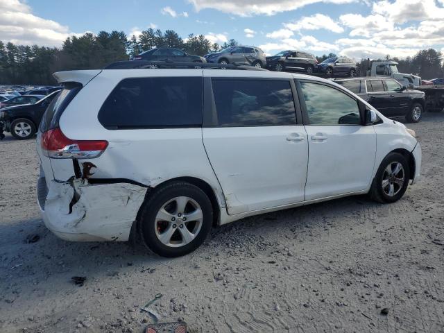 5TDKK3DC1BS041228 - 2011 TOYOTA SIENNA LE WHITE photo 3