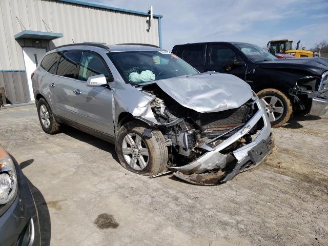 1GNKVGED9BJ249626 - 2011 CHEVROLET TRAVERSE LT SILVER photo 4