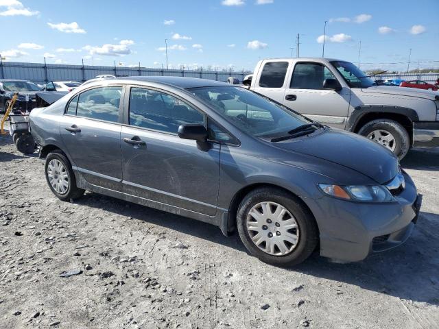 19XFA1E35AE010399 - 2010 HONDA CIVIC VP GRAY photo 4