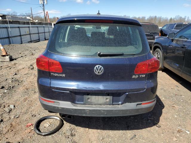 WVGAV7AX9DW509836 - 2013 VOLKSWAGEN TIGUAN S BLUE photo 6