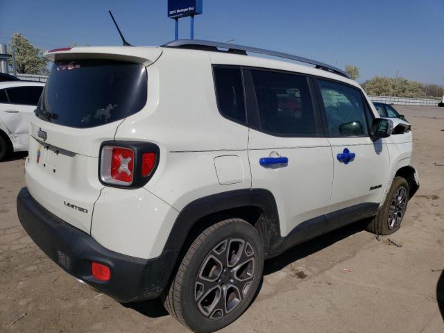 ZACCJBDT3FPB77879 - 2015 JEEP RENEGADE LIMITED WHITE photo 3