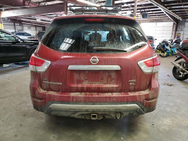 5N1AR2MM4DC607599 - 2013 NISSAN PATHFINDER S RED photo 6