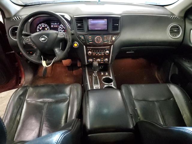 5N1AR2MM4DC607599 - 2013 NISSAN PATHFINDER S RED photo 8