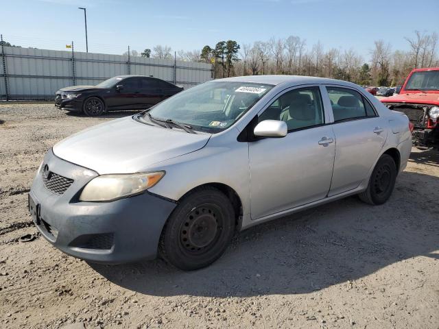 2T1BU40E39C106784 - 2009 TOYOTA COROLLA BASE SILVER photo 1