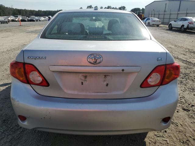 2T1BU40E39C106784 - 2009 TOYOTA COROLLA BASE SILVER photo 6