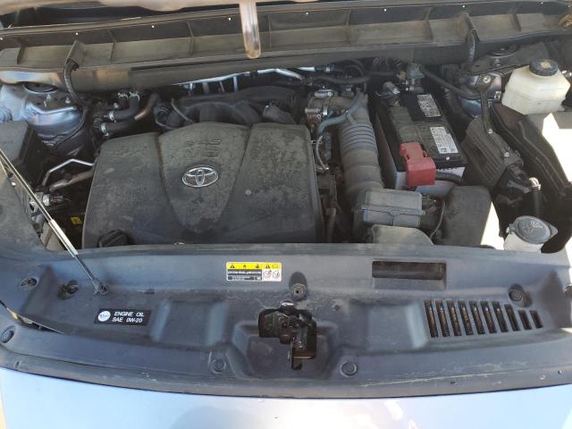 5TDGZRAH1MS085088 - 2021 TOYOTA HIGHLANDER XLE 灰色 照片 12