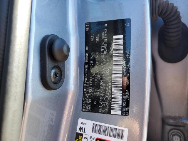 5TDGZRAH1MS085088 - 2021 TOYOTA HIGHLANDER XLE 灰色 照片 13