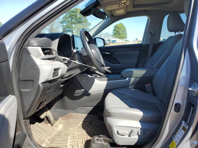 5TDGZRAH1MS085088 - 2021 TOYOTA HIGHLANDER XLE 灰色 照片 7