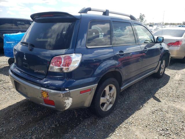 JA4LX41F74U035243 - 2004 MITSUBISHI OUTLANDER XLS BLUE photo 3