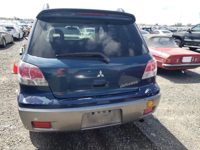 JA4LX41F74U035243 - 2004 MITSUBISHI OUTLANDER XLS BLUE photo 6