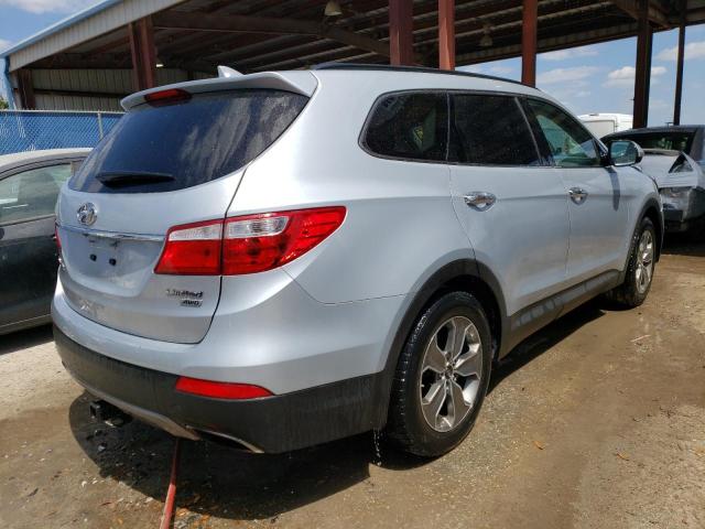 KM8SNDHF8EU055303 - 2014 HYUNDAI SANTA FE GLS SILVER photo 3