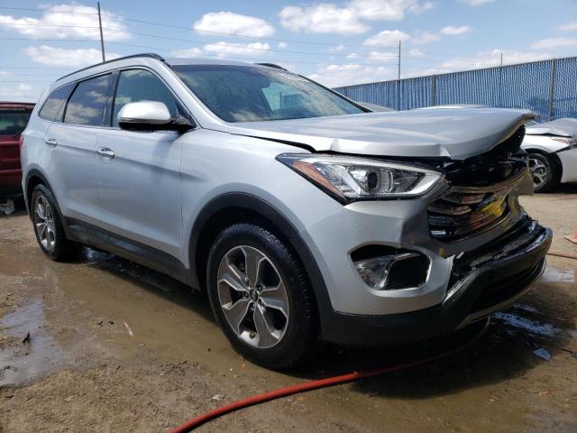 KM8SNDHF8EU055303 - 2014 HYUNDAI SANTA FE GLS SILVER photo 4