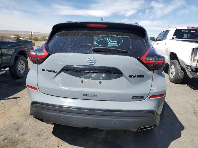 5N1AZ2BS7NC126989 - 2022 NISSAN MURANO SV GRAY photo 6