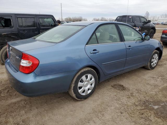 4T1BE32K04U871548 - 2004 TOYOTA CAMRY LE BLUE photo 3