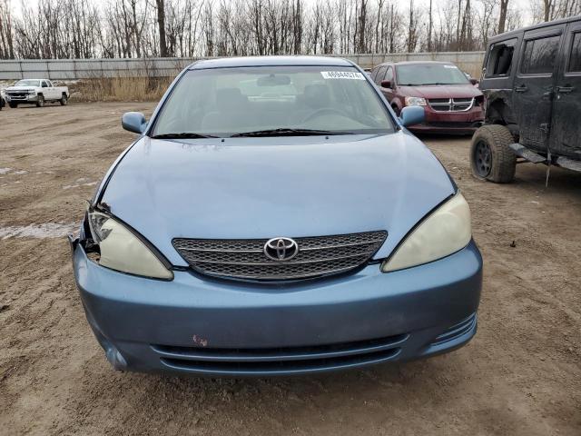 4T1BE32K04U871548 - 2004 TOYOTA CAMRY LE BLUE photo 5