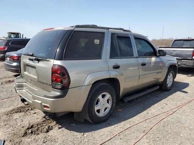 1GNDT13S122352773 - 2002 CHEVROLET TRAILBLAZE SILVER photo 3