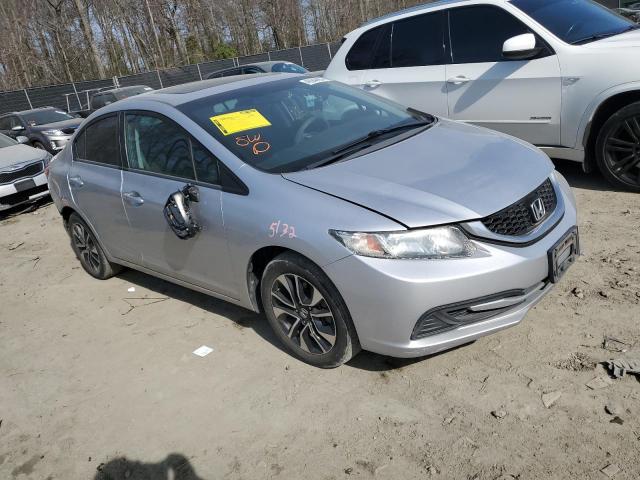 19XFB2F87EE209134 - 2014 HONDA CIVIC EX SILVER photo 4