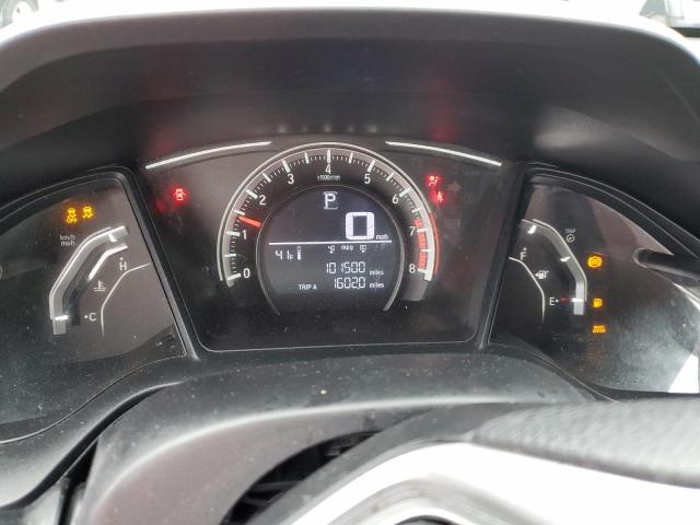 2HGFC2F50JH554945 - 2018 HONDA CIVIC LX Сріблястий фото 9