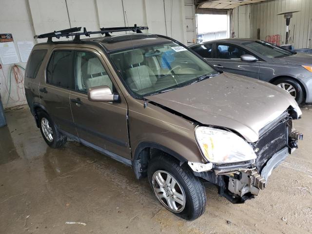 SHSRD78863U149591 - 2003 HONDA CR-V EX BEIGE photo 4