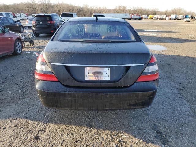 WDDNG86X28A150479 - 2008 MERCEDES-BENZ S 550 4MATIC BLACK photo 6