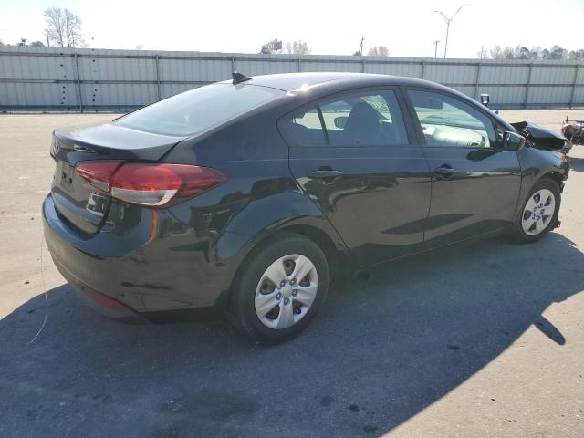 3KPFK4A74HE141079 - 2017 KIA FORTE LX BLACK photo 3