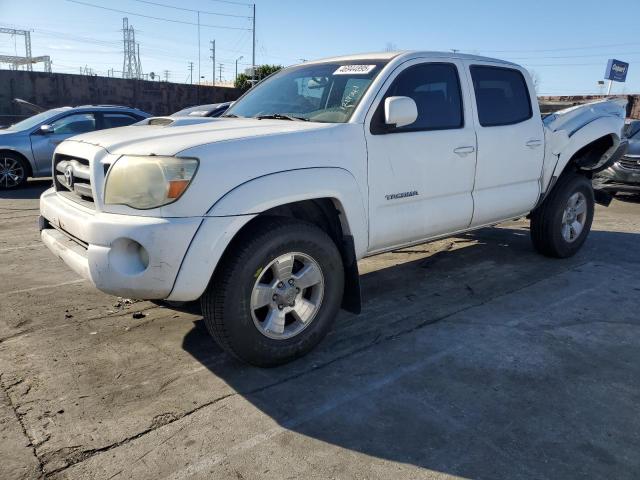 5TEJU62N07Z378043 - 2007 TOYOTA TACOMA DOUBLE CAB PRERUNNER WHITE photo 1