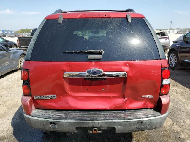 1FMEU63E17UA92139 - 2007 FORD EXPLORER XLT MAROON photo 6