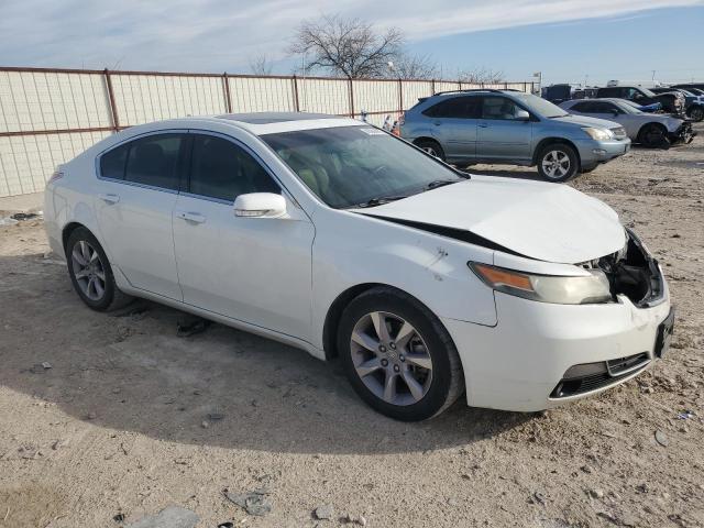 19UUA8F55EA006797 - 2014 ACURA TL TECH WHITE photo 4
