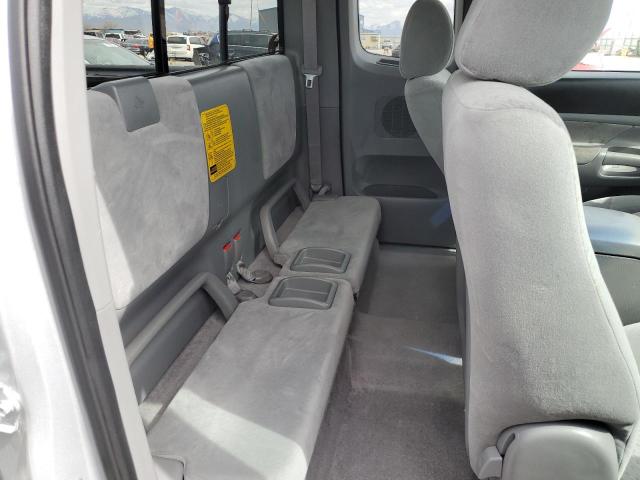 5TEUU42N86Z295315 - 2006 TOYOTA TACOMA ACCESS CAB ვერცხლისფერი ფოტო 10