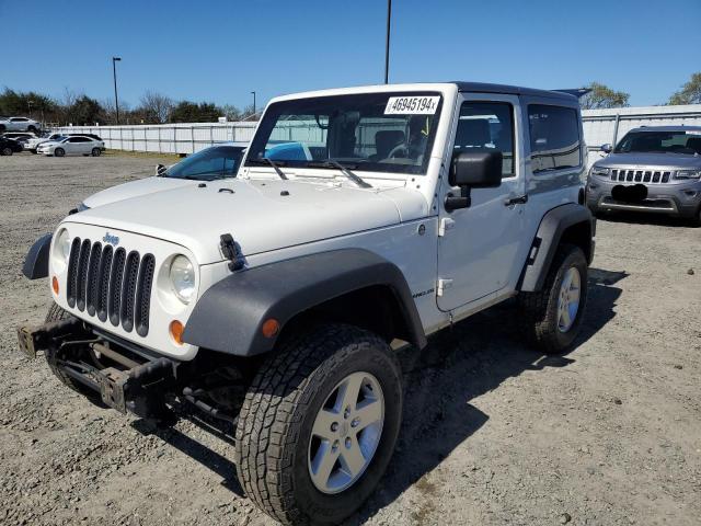 1J4FA24187L197766 - 2007 JEEP WRANGLER X WHITE photo 1