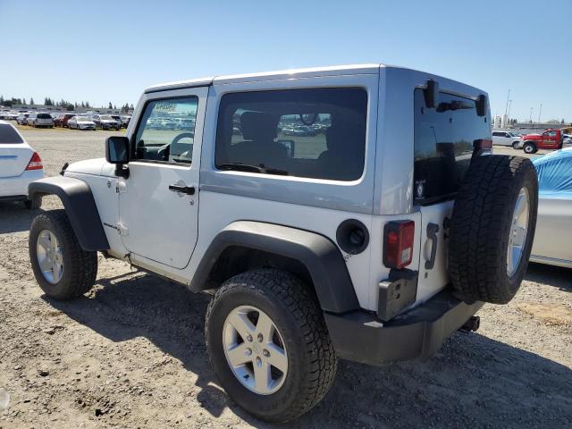 1J4FA24187L197766 - 2007 JEEP WRANGLER X WHITE photo 2