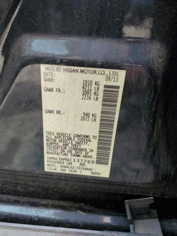 1N4AL3AP6EC137769 - 2014 NISSAN ALTIMA 2.5 BLACK photo 12