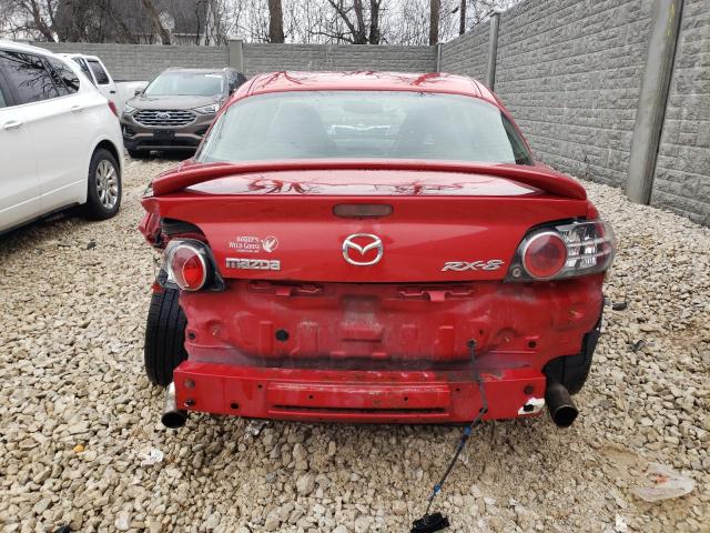 JM1FE173240130353 - 2004 MAZDA RX8 RED photo 6