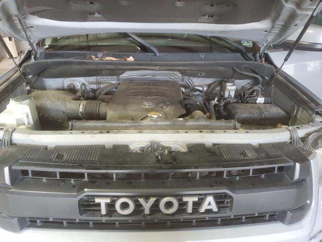 5TFUY5F14HX615774 - 2017 TOYOTA TUNDRA DOUBLE CAB SR/SR5 GRAY photo 11