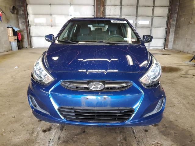 KMHCT5AE2GU237227 - 2016 HYUNDAI ACCENT SE BLUE photo 5