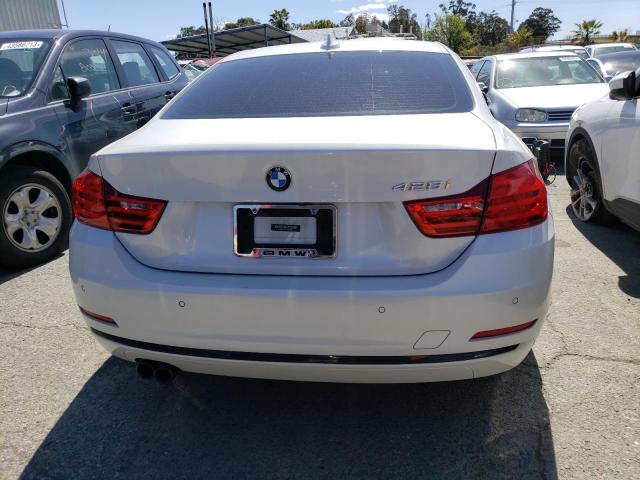 WBA3N7C51GK225893 - 2016 BMW 428 I WHITE photo 6