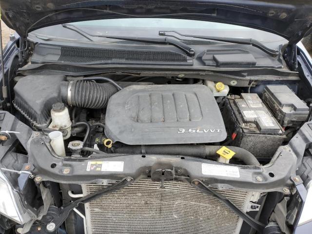 2C4RDGBG7DR673085 - 2013 DODGE GRAND CARA SE BLUE photo 12