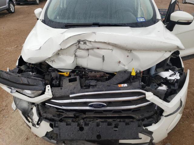 MAJ3S2KE4LC343799 - 2020 FORD ECOSPORT TITANIUM WHITE photo 11