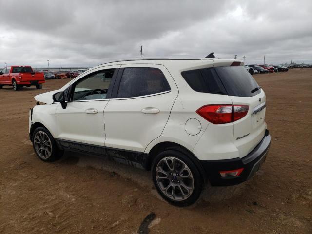 MAJ3S2KE4LC343799 - 2020 FORD ECOSPORT TITANIUM WHITE photo 2