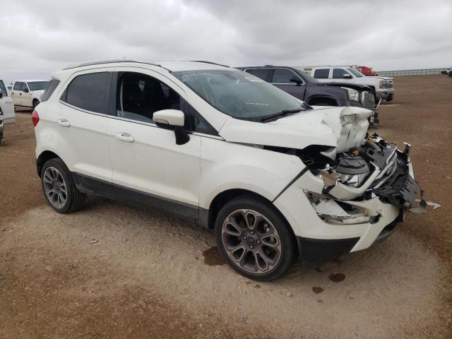 MAJ3S2KE4LC343799 - 2020 FORD ECOSPORT TITANIUM WHITE photo 4