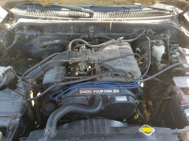 4TASN92N0XZ506405 - 1999 TOYOTA TACOMA XTRACAB PRERUNNER შავი ფოტო 11