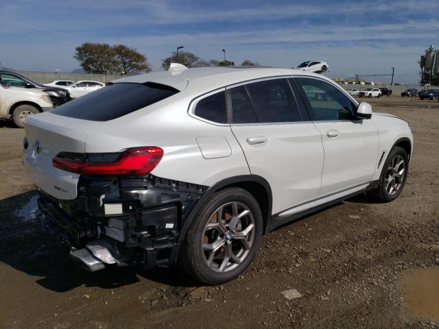 5UX33DT02P9N49422 - 2023 BMW X4 XDRIVE30I WHITE photo 3